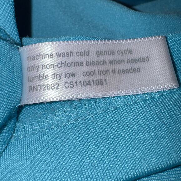 Fashion Bug Blue Adjustable Strap Tank Top - Size Large - Picture 6 of 8